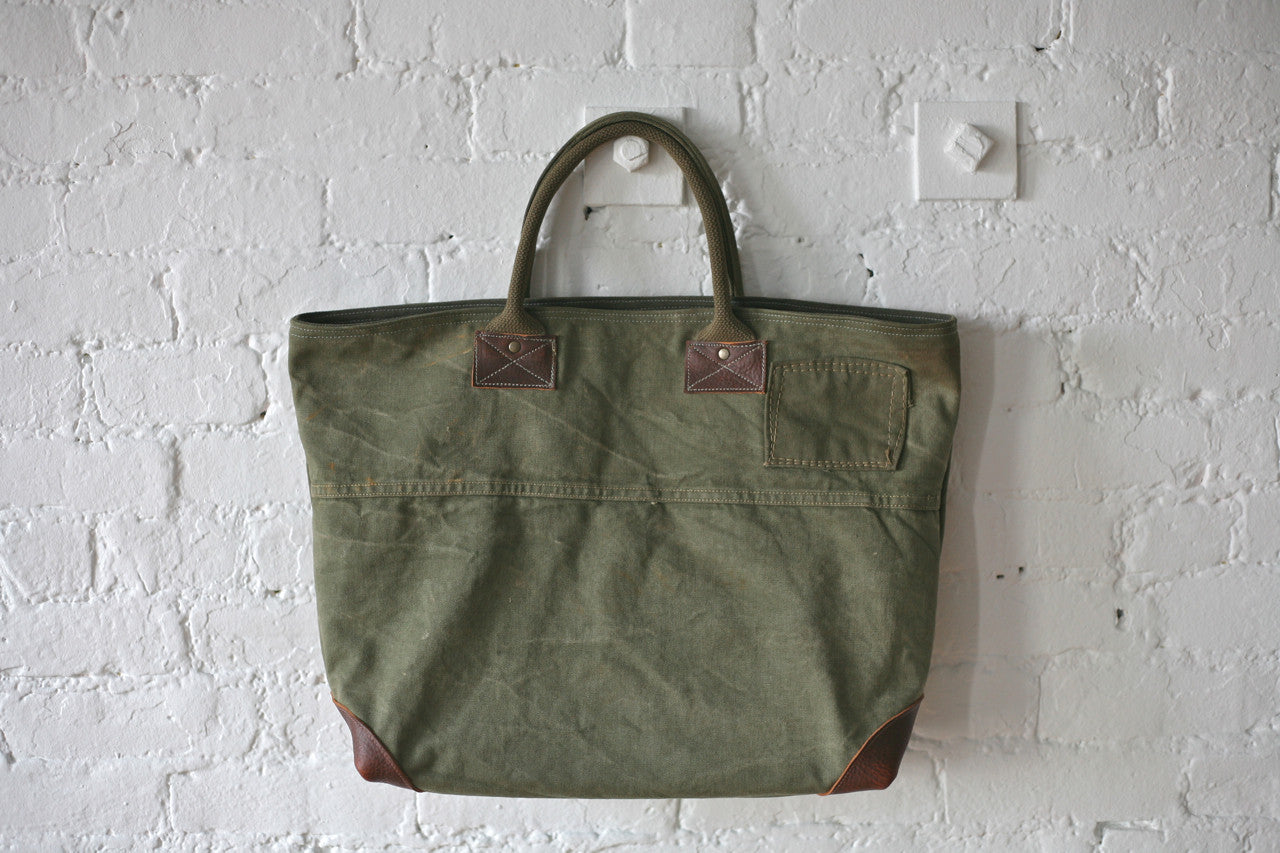 WWII era Canvas Carryall