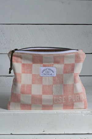 1950's era Farm Feedsack Utility Pouch
