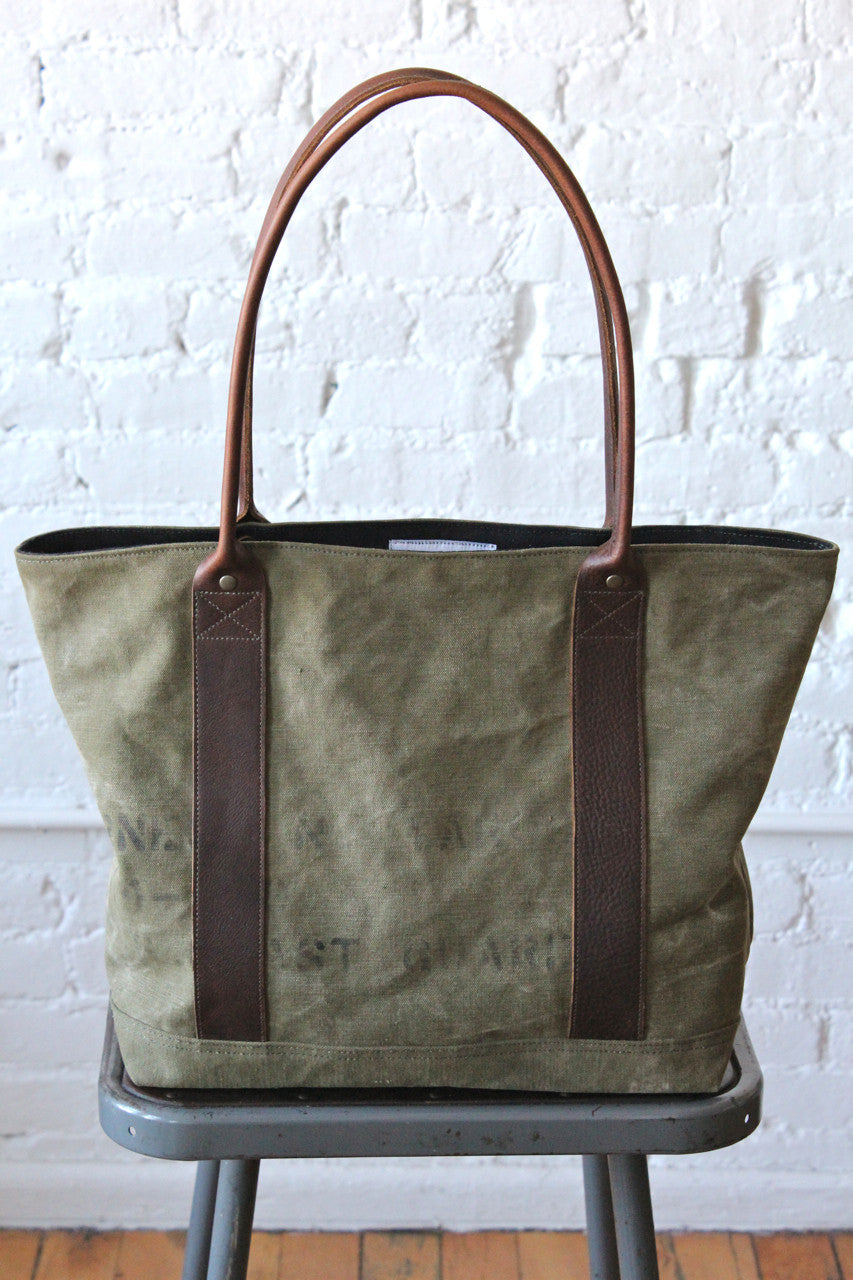 WWII era Canvas Carryall