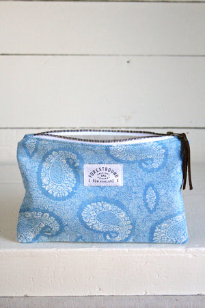 1940's era Paisley Feed Sack Utility Pouch