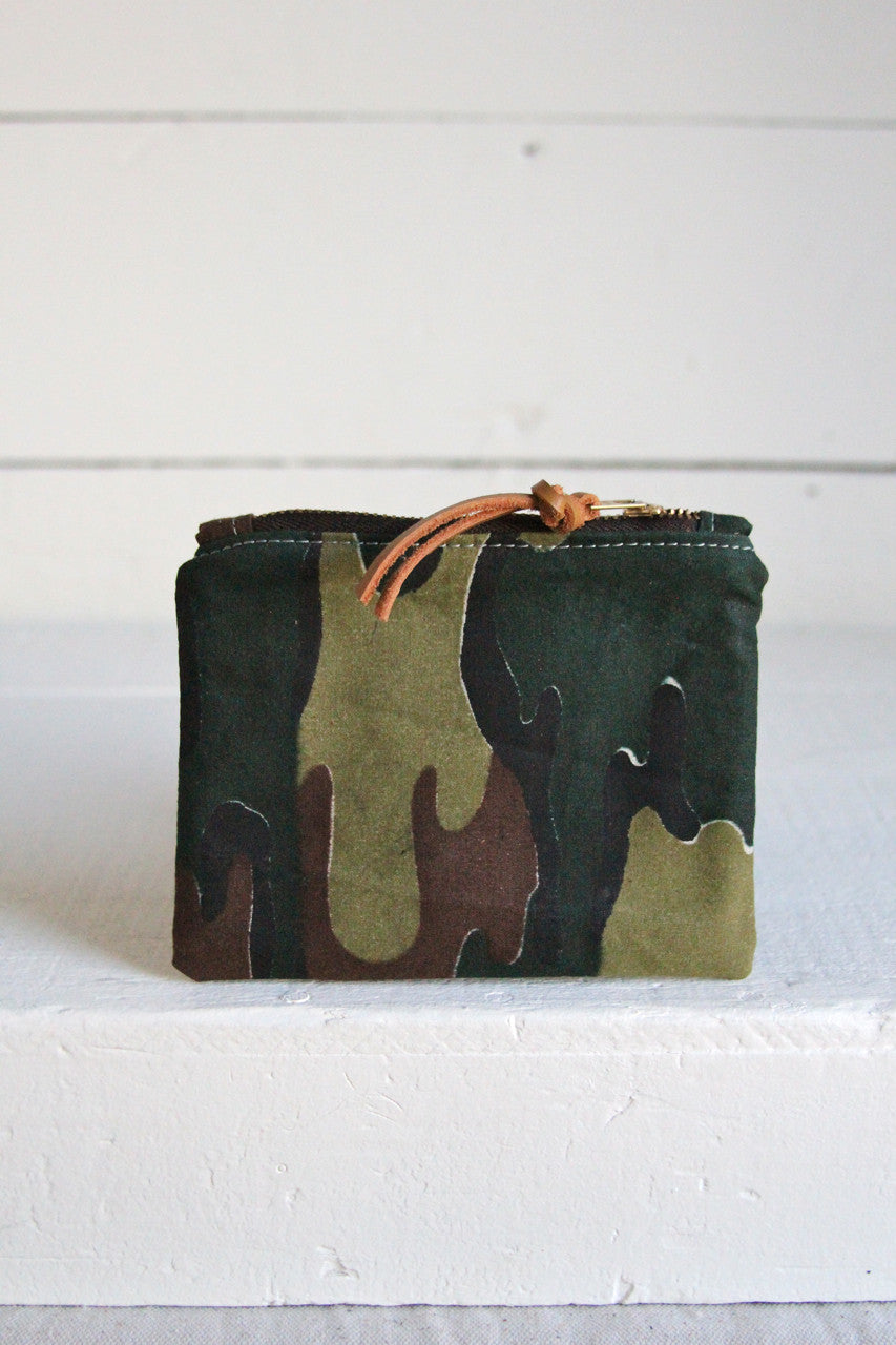 1950's era Mini Camo Utility Pouch