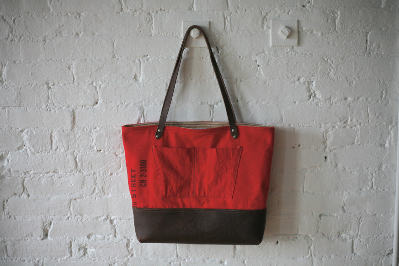 1940's era Work Apron Carryall