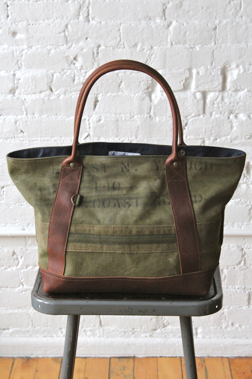 WWII era Canvas Carryall