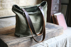 WWII era Canvas Tote Bag - SOLD
