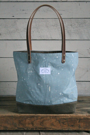 1970's era Painter's Drop Cloth Tote Bag