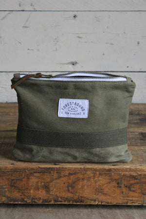WWII era Canvas Utility Pouch