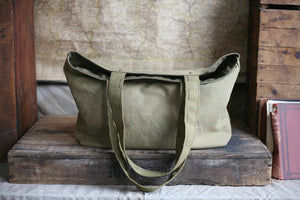 WWII era Canvas Carryall - SOLD