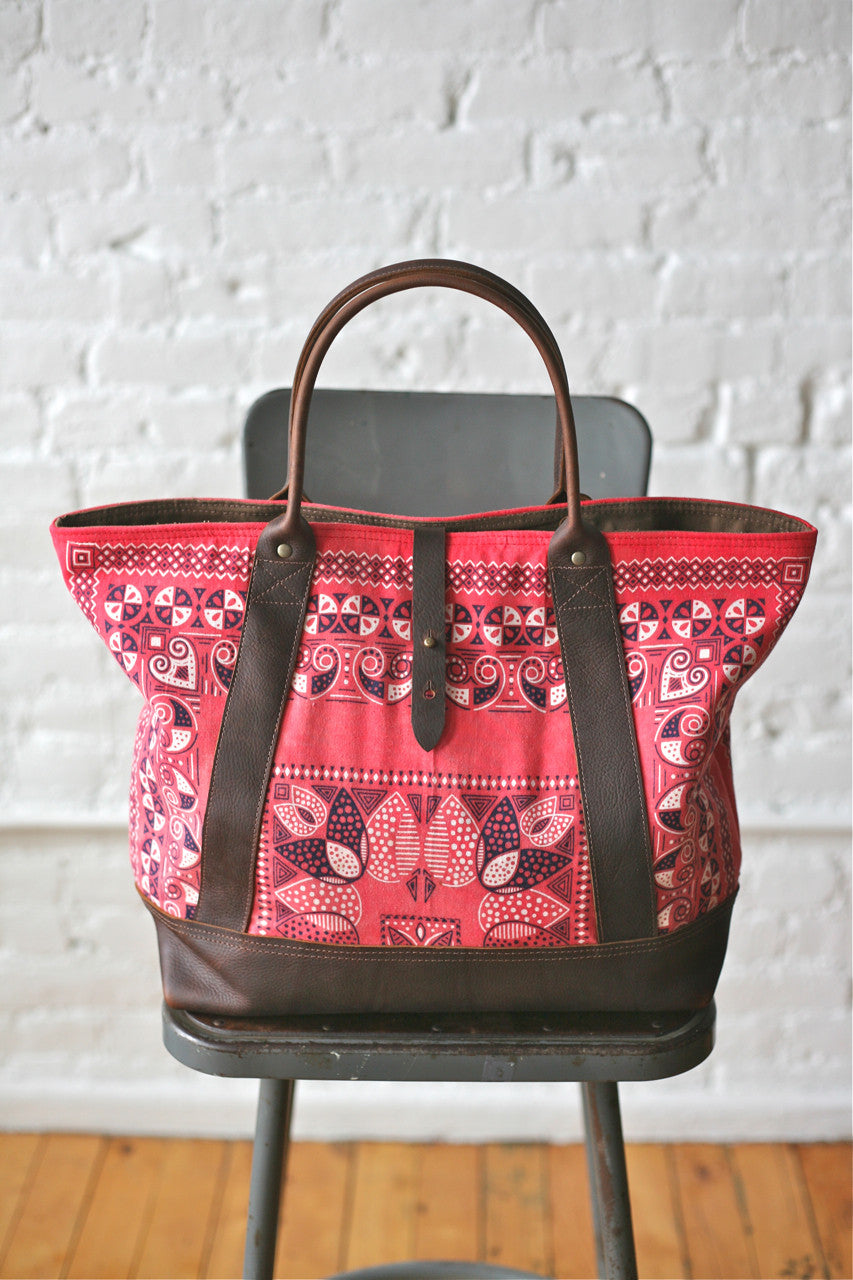 1950s era Bandana Carryall