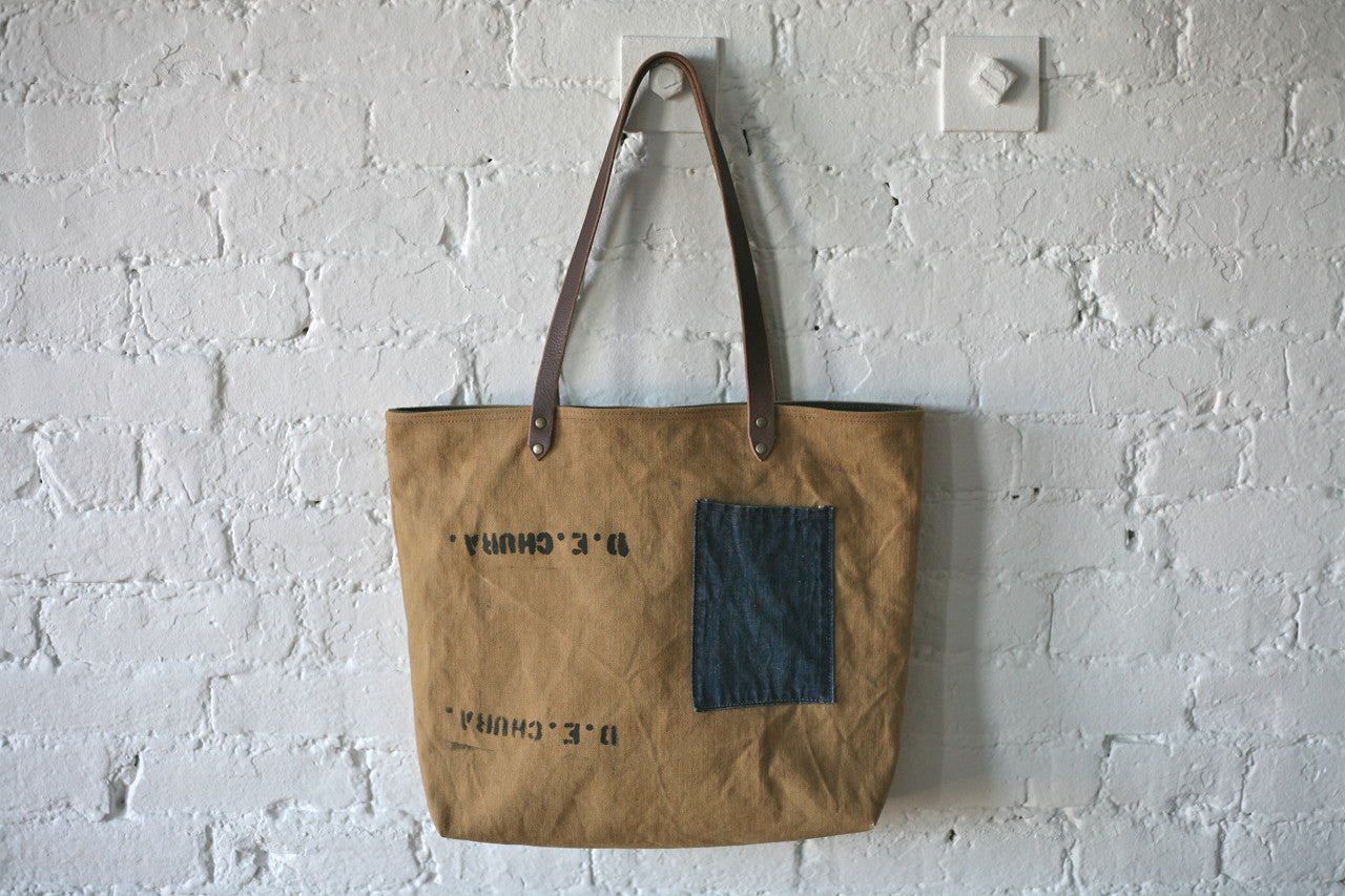 WWII era Canvas Carryall - SOLD