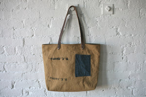 WWII era Canvas Carryall - SOLD