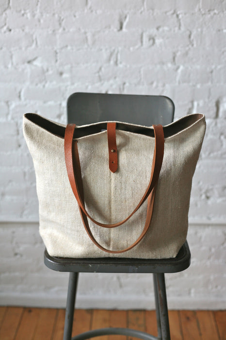 1930s era Linen Carryall