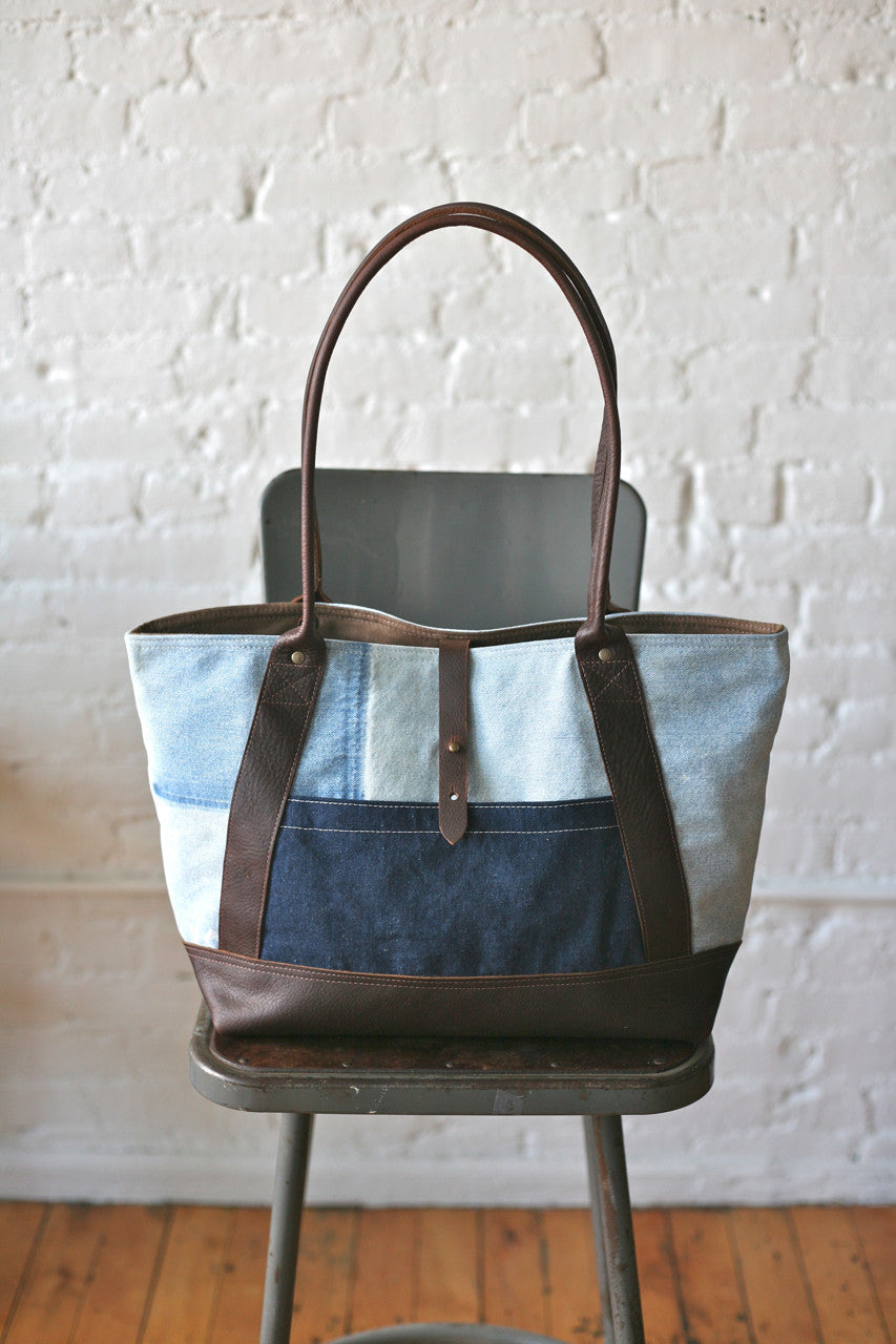 1950s era Double Denim Carryall