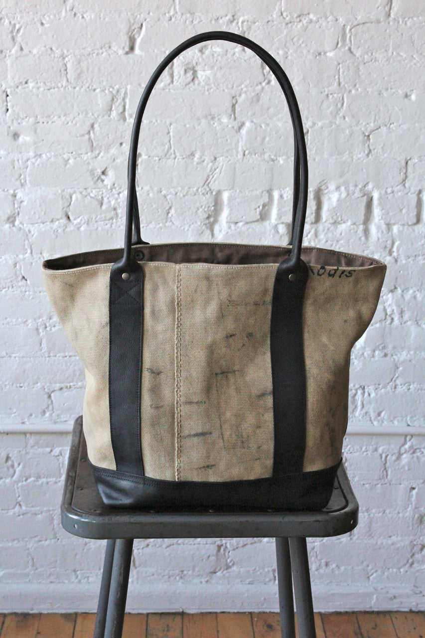 WWII era US Navy Sea Bag Canvas Carryall