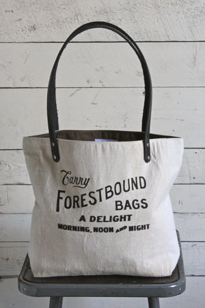 1940's era Canvas Delight Tote Bag