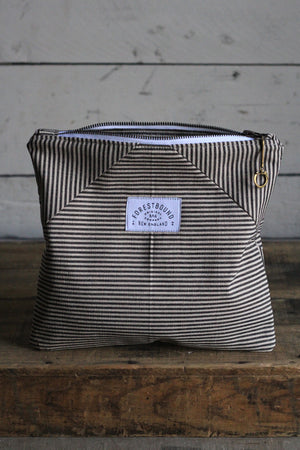 Deadstock Striped Canvas Utility Pouch