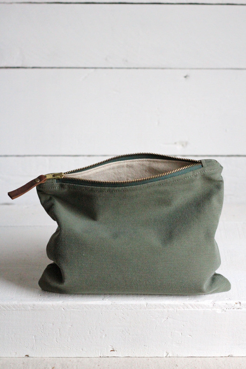 WWII era Canvas Utility Pouch
