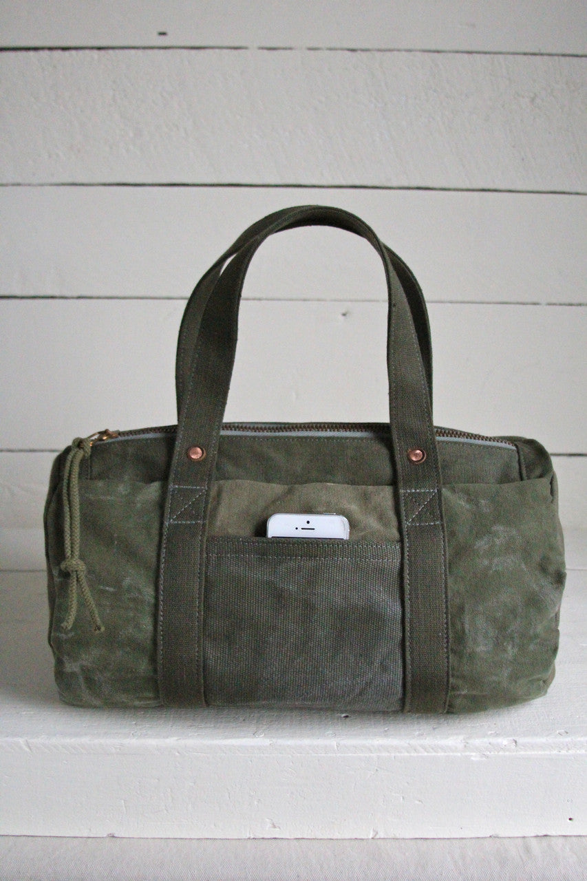 WWII era Canvas Duffle Bag