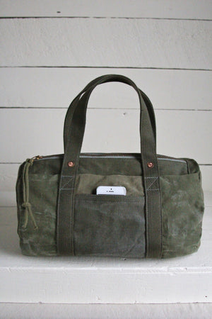 WWII era Canvas Duffle Bag