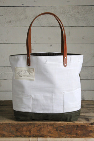 1940's era Canvas & Apron Tote Bag