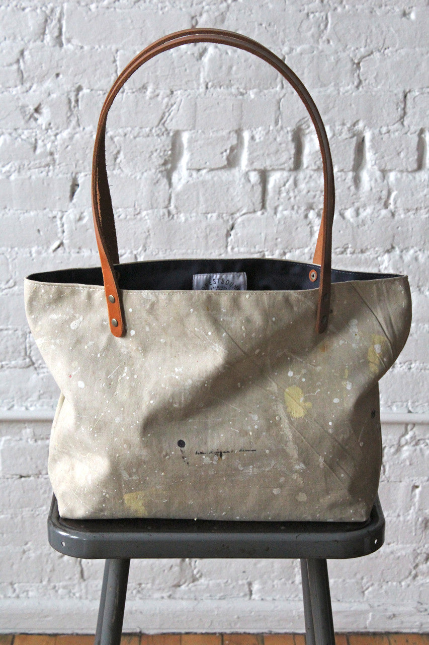 Painter's Drop Cloth Tote Bag