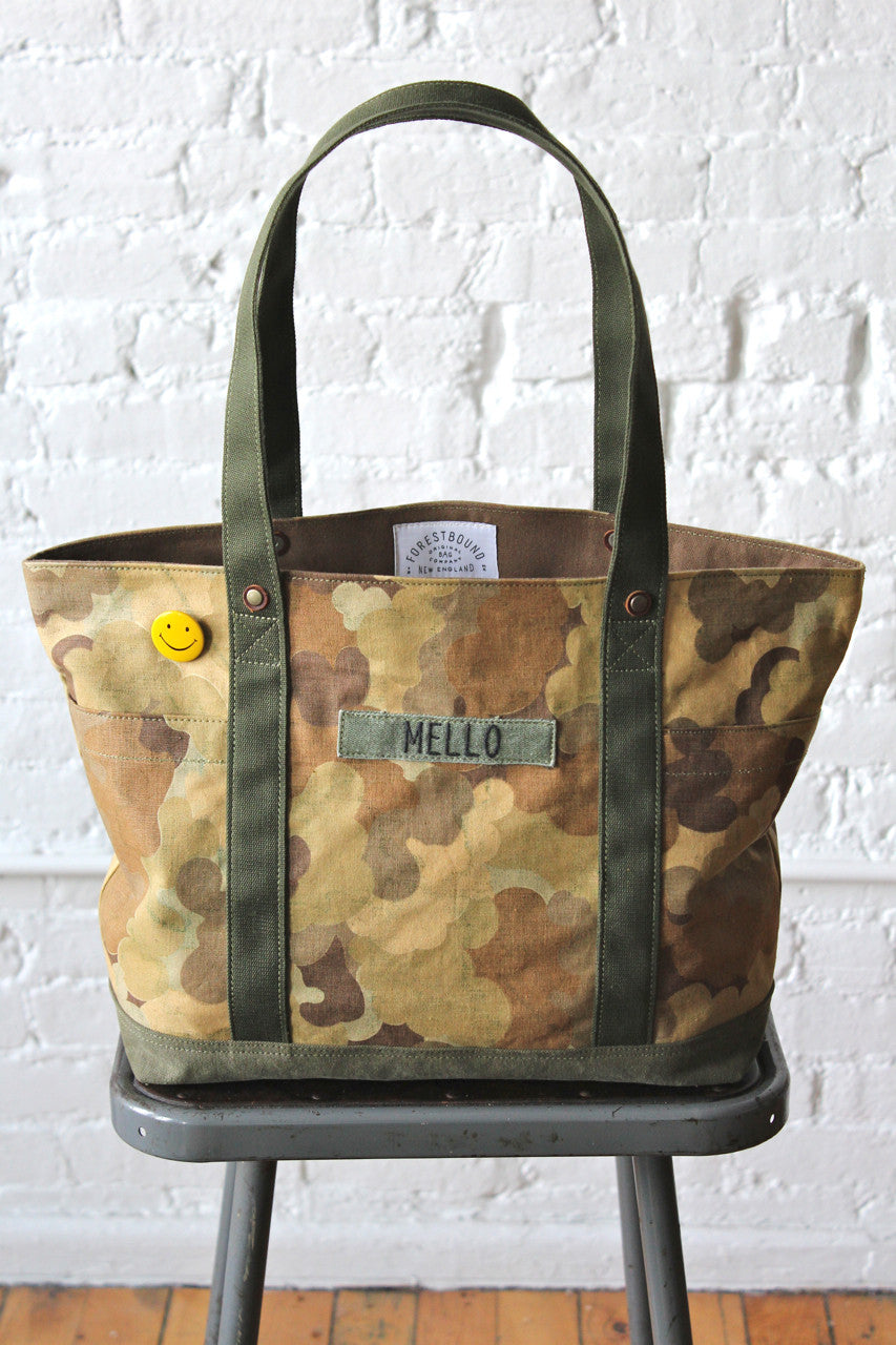 1953 Korean War Mitchell Cloud Camo Carryall