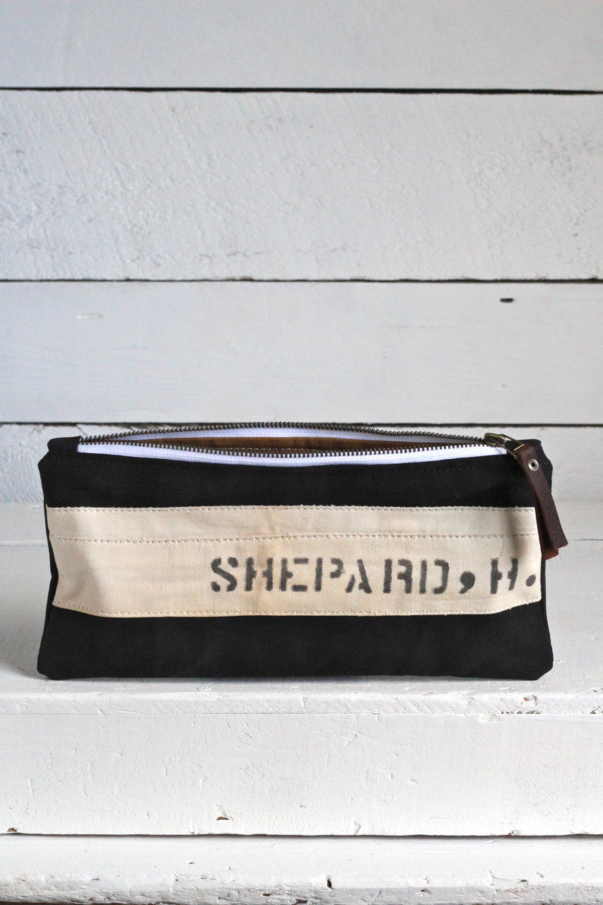 WWII era US Navy Canvas Utility Pouch
