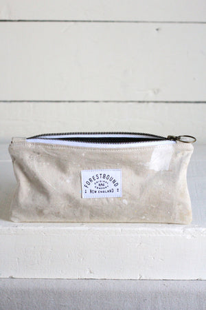 1960's era Painter's Drop Cloth Utility Pouch