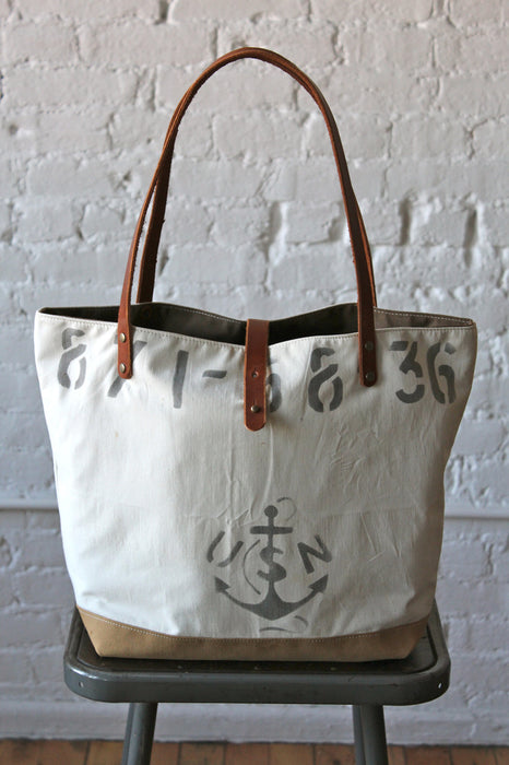 WWII era US Navy Cotton Carryall