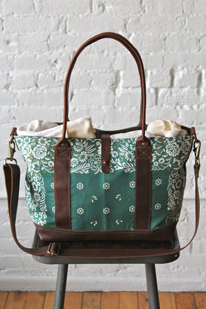 Salvaged Bandana Weekend Bag