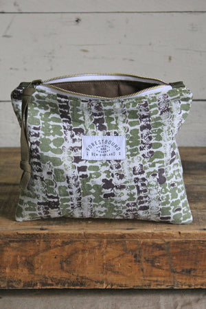 1950's era Printed Cotton Utility Pouch
