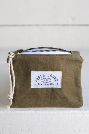 WWII era Canvas Mini Utility Pouch