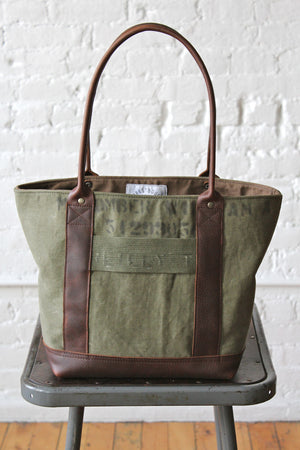 WWII era Military Canvas Carryall