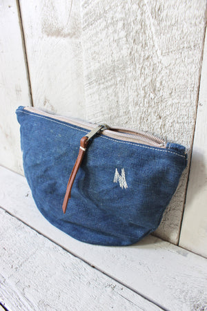 WWII era US Navy Denim Utility Pouch