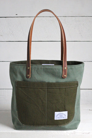WWII era Military Canvas Pocket Tote