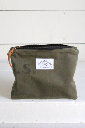 WWII era Canvas Utility Pouch