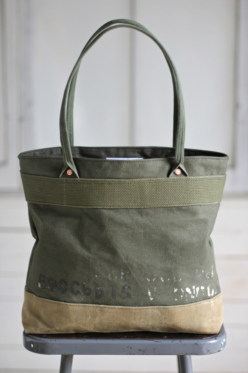 WWII era Canvas Tote Bag