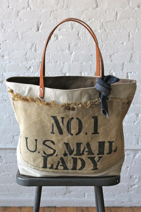 1940's era US Mail Canvas Tote Bag