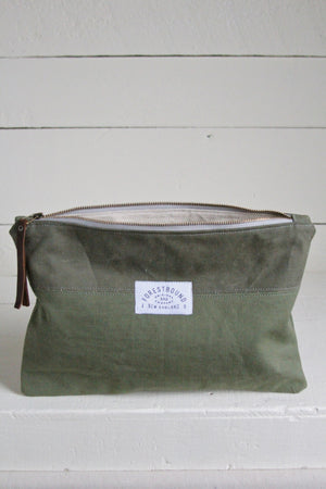 Extra Large WWII era Canvas Utility Pouch