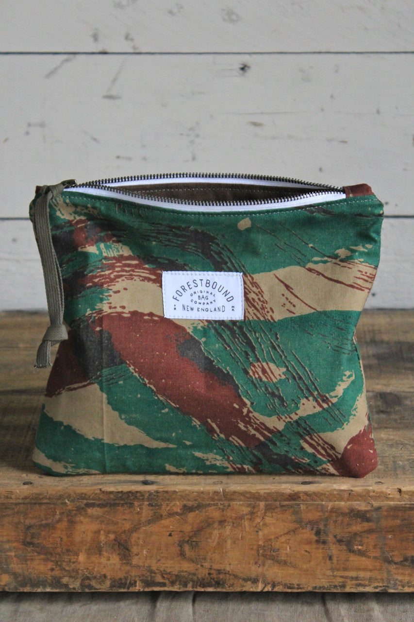 1950's era Lizard Pattern Camo Utility Pouch