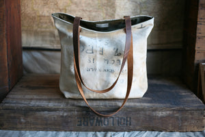 WWII era Canvas Tote Bag - SOLD