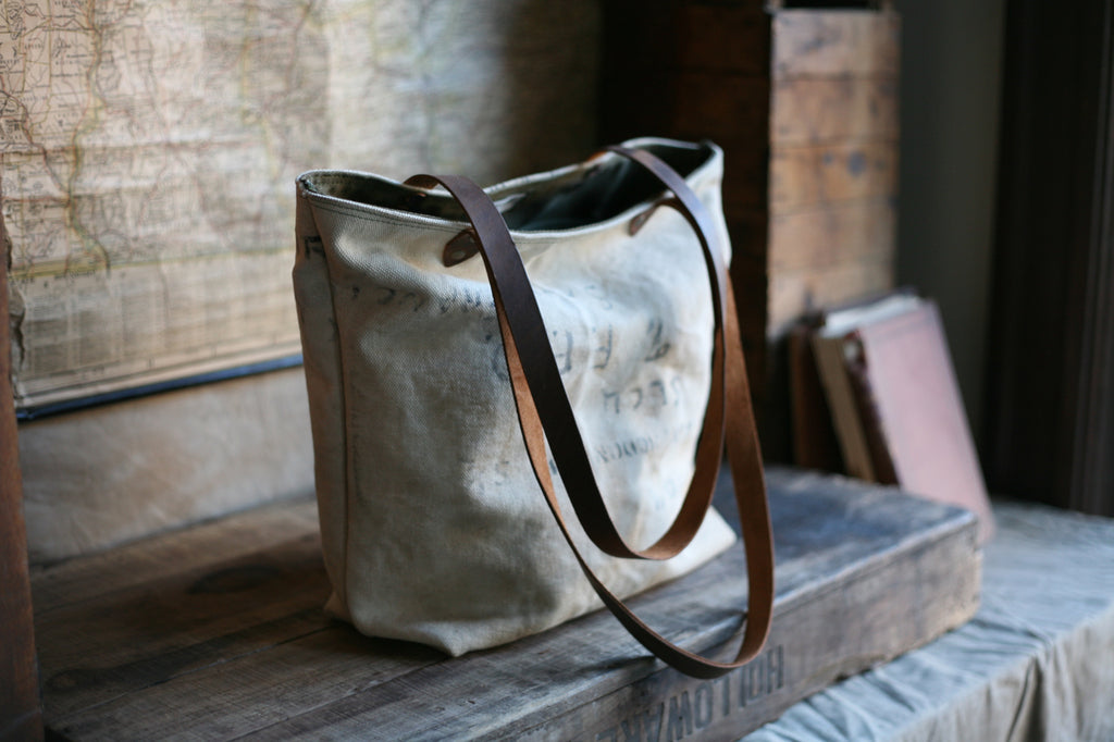 WWII era Canvas Tote Bag - SOLD