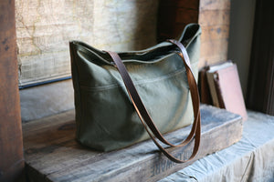 WWII era Canvas Tote Bag - SOLD