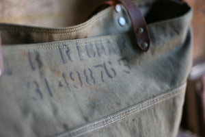 WWII era Canvas Tote Bag - SOLD