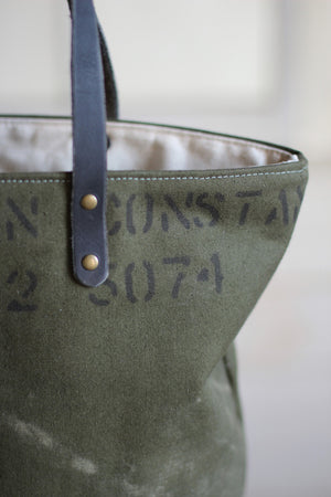 WWII era Canvas Tote Bag