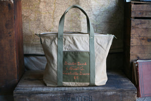 WWII era Canvas Weekend Bag - SOLD