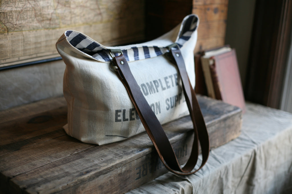 1960's era Cotton Tote Bag - SOLD