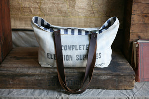 1960's era Cotton Tote Bag - SOLD