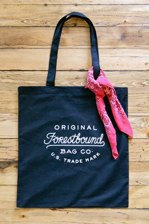 Forestbound Logo Cotton Tote Bag