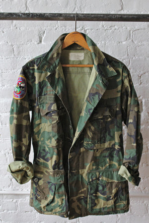 Vietnam era Camo Jacket / Seabees / US Navy