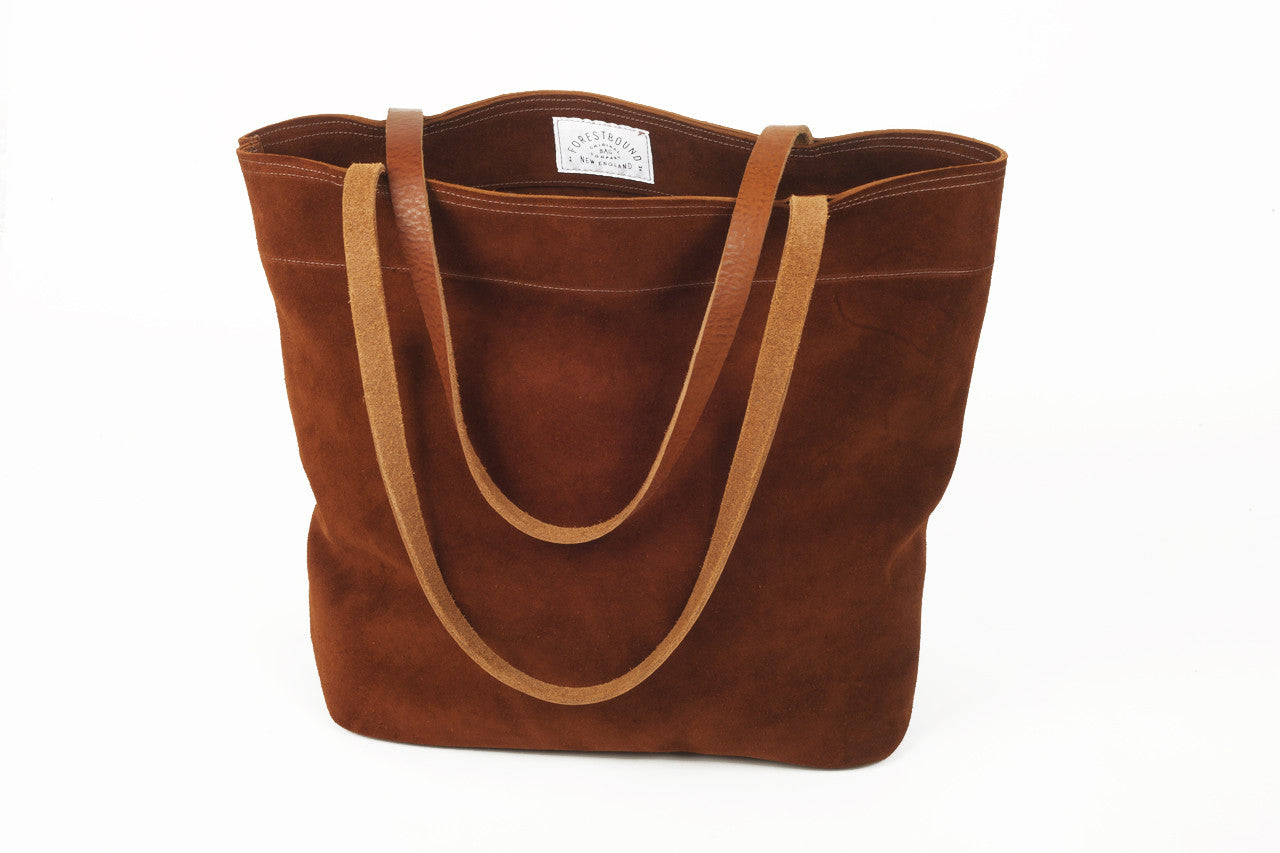 Suede Market Tote